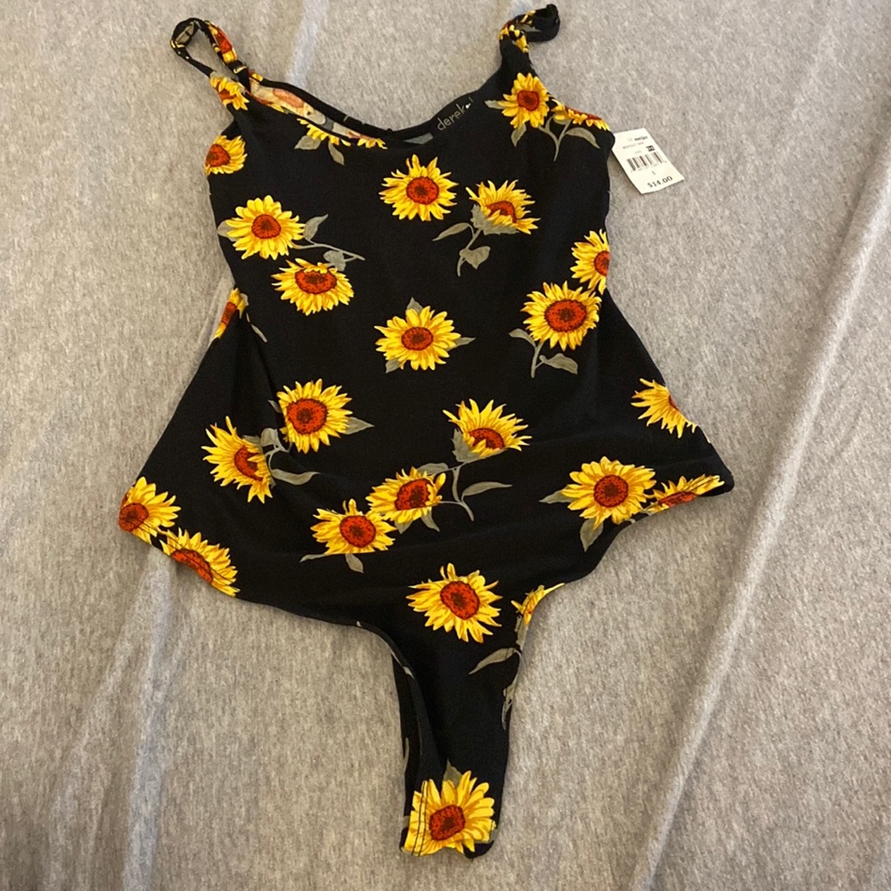 Sunflower bodysuit